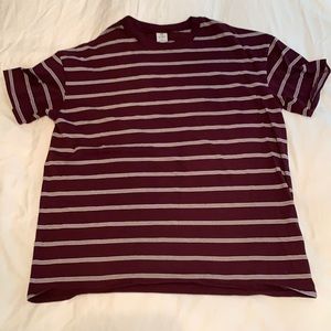 red striped zone shirt